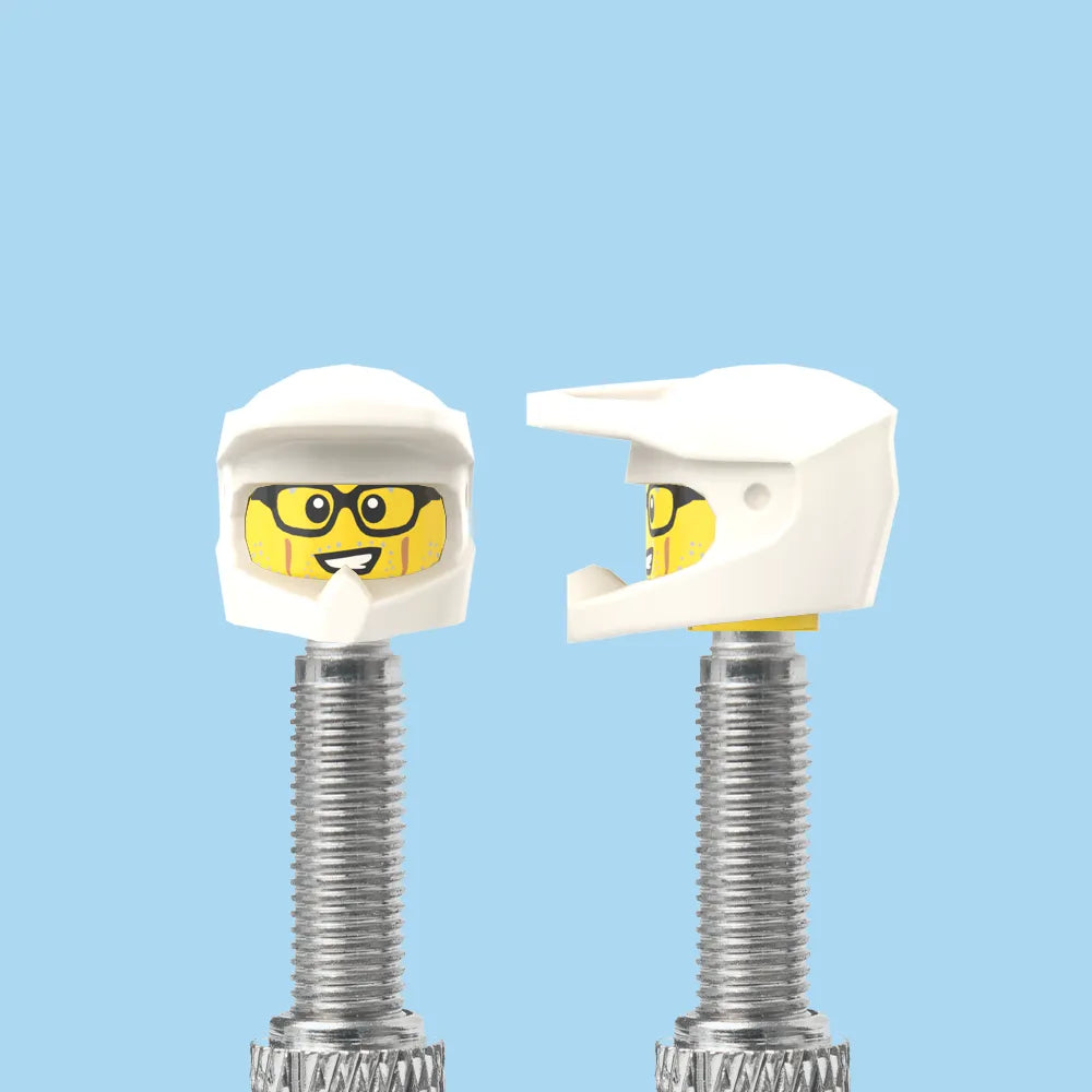 BrickCaps (Brick Caps)  Custom Dust Cap(s) | Valve caps, dust covers made from genuine LEGO®, For Cycles, Bikes or Cars etc. FREE UK delivery over £19