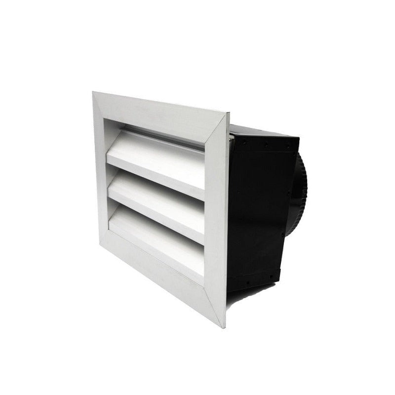 Outdoor Weatherproof Louver Box 150mm Duct