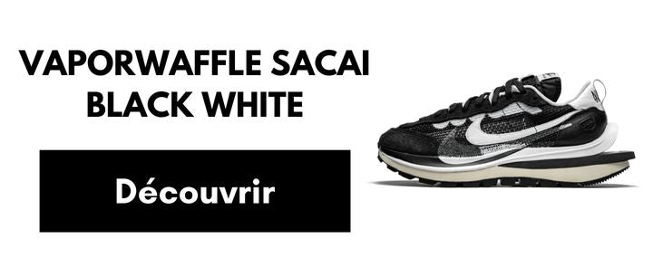 VAPORWAFFLE SACAI BLACK WHITE