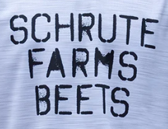 schrute farms beets, the office
