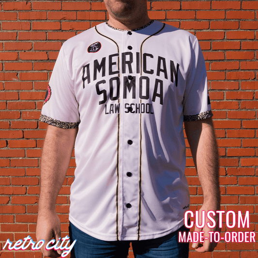 The Fresh Prince Of Bel-Air Button Up Baseball Jersey »