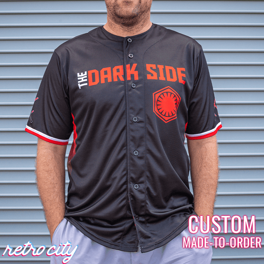 Dark Side Empire Full-Button Baseball Fan Jersey Adult Medium