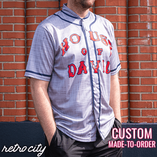 Bustin' Babes 1927 Babe Ruth Vintage Baseball Jersey *IN-STOCK* 3XL