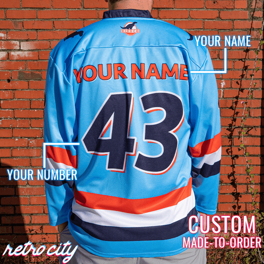 Charlestown Chiefs Slap Shot Custom Hockey Jersey – Retro City Threads