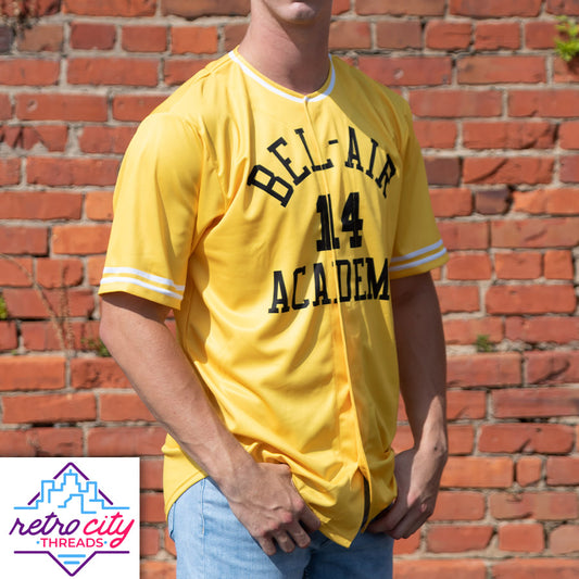 Fresh Prince Will Smith Bel-Air Academy Baseball Jersey — BORIZ