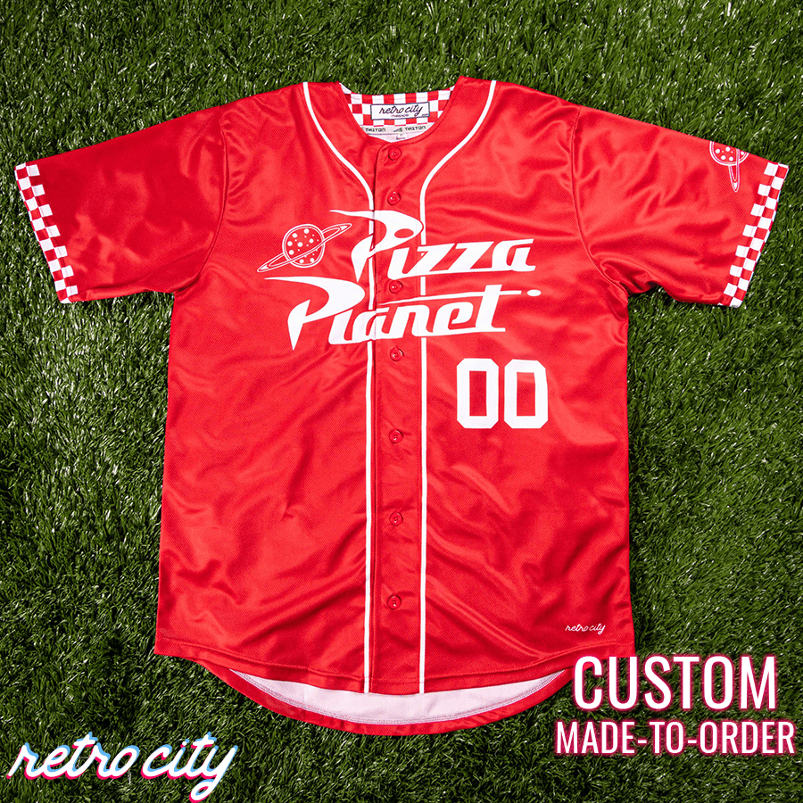 pizza planet jersey baseball