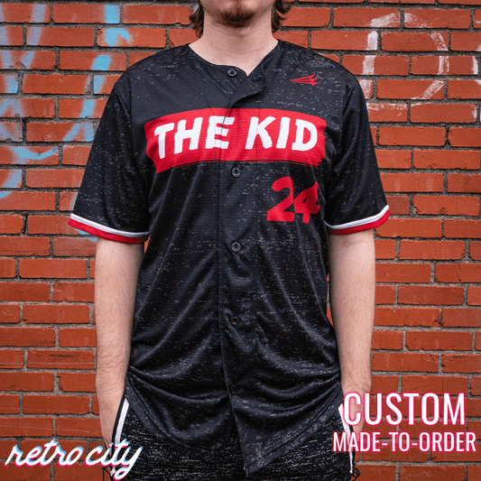 retro-city-threads New York Knights 'The Natural' Vintage Baseball Jersey *IN-STOCK* Adult Medium