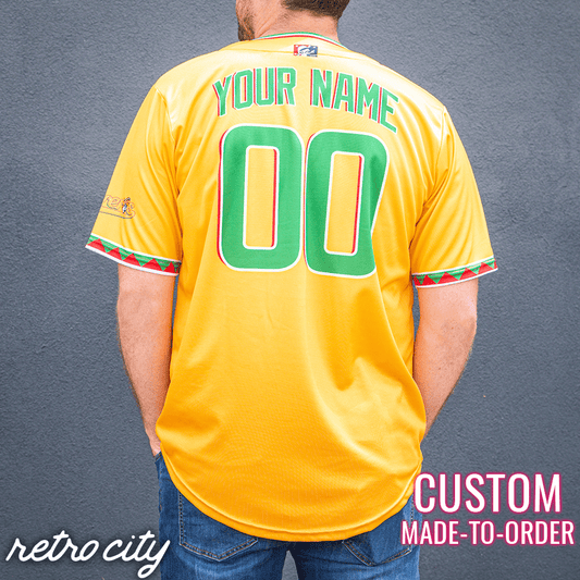 San Diego Brunch Retro League Custom Baseball Jersey (Home) Adult XL