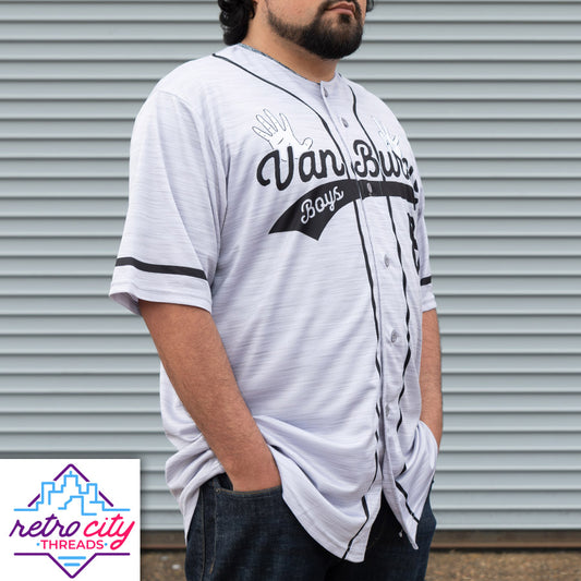 retro-city-threads New York Knights 'The Natural' Vintage Baseball Jersey *IN-STOCK* Adult Medium