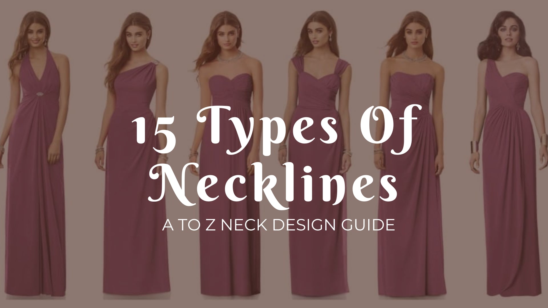 15 types of Necklines