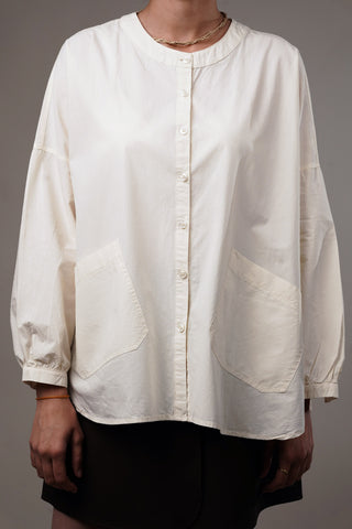 Classic White Button-Down Shirt