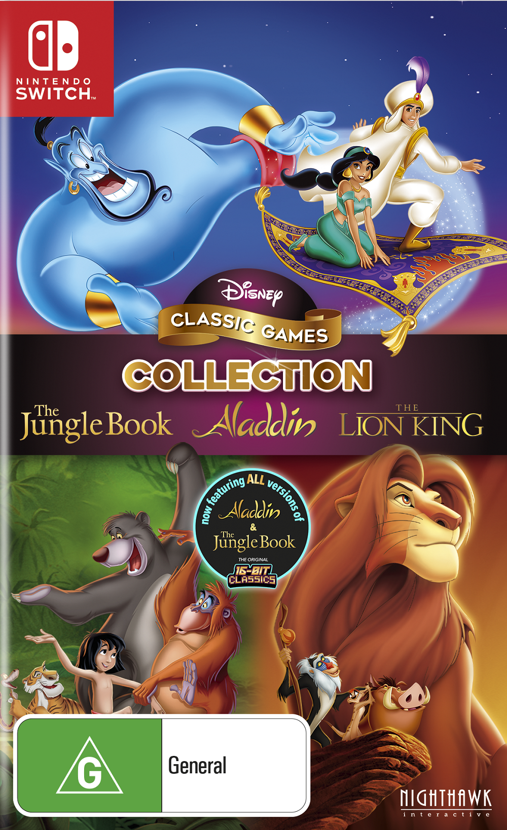 Disney Classic Collection: The Jungle Aladdin The Lion K – Gamersphere NZ