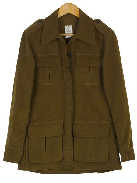 MOLESKIN FIELD JACKET - Lovat | Shop Travel and Safari Clothing for Men ...