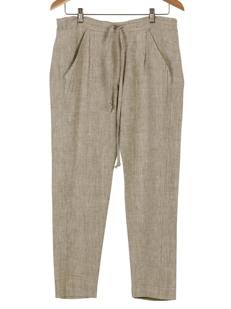 Draw-String Linen Pants | Hickman & Bousfield