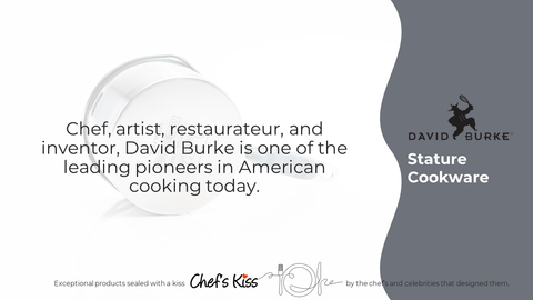 David Burke Stature 1.25 qt Sauce Pan w/ Pour Spouts – Chef's Kiss