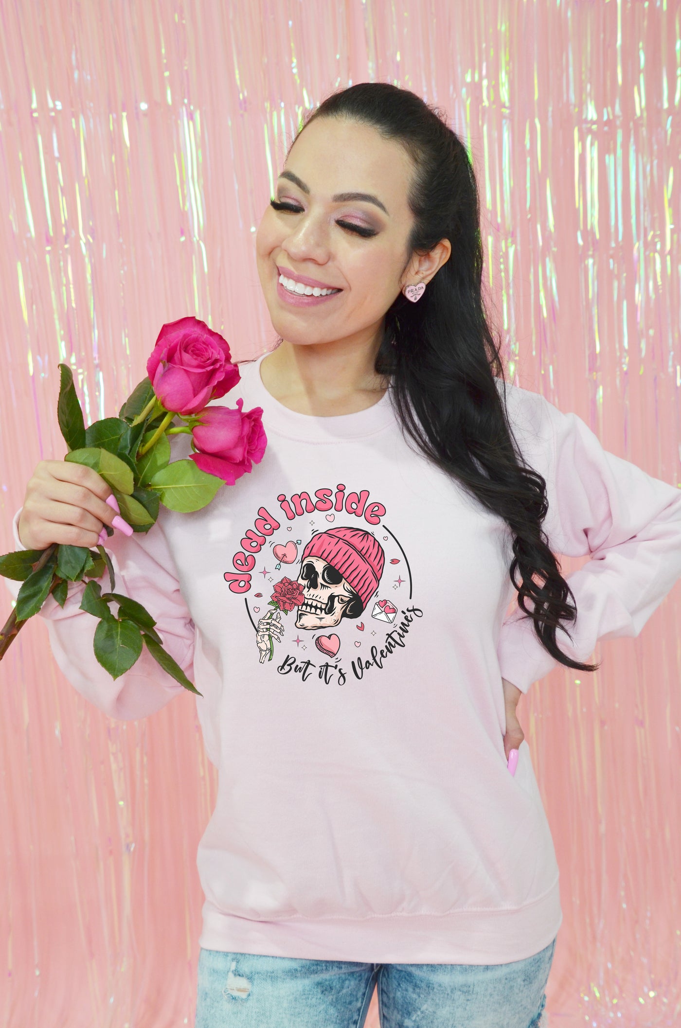 Dead Inside But It's Valentine's Sweater | Be My Valentine Collection