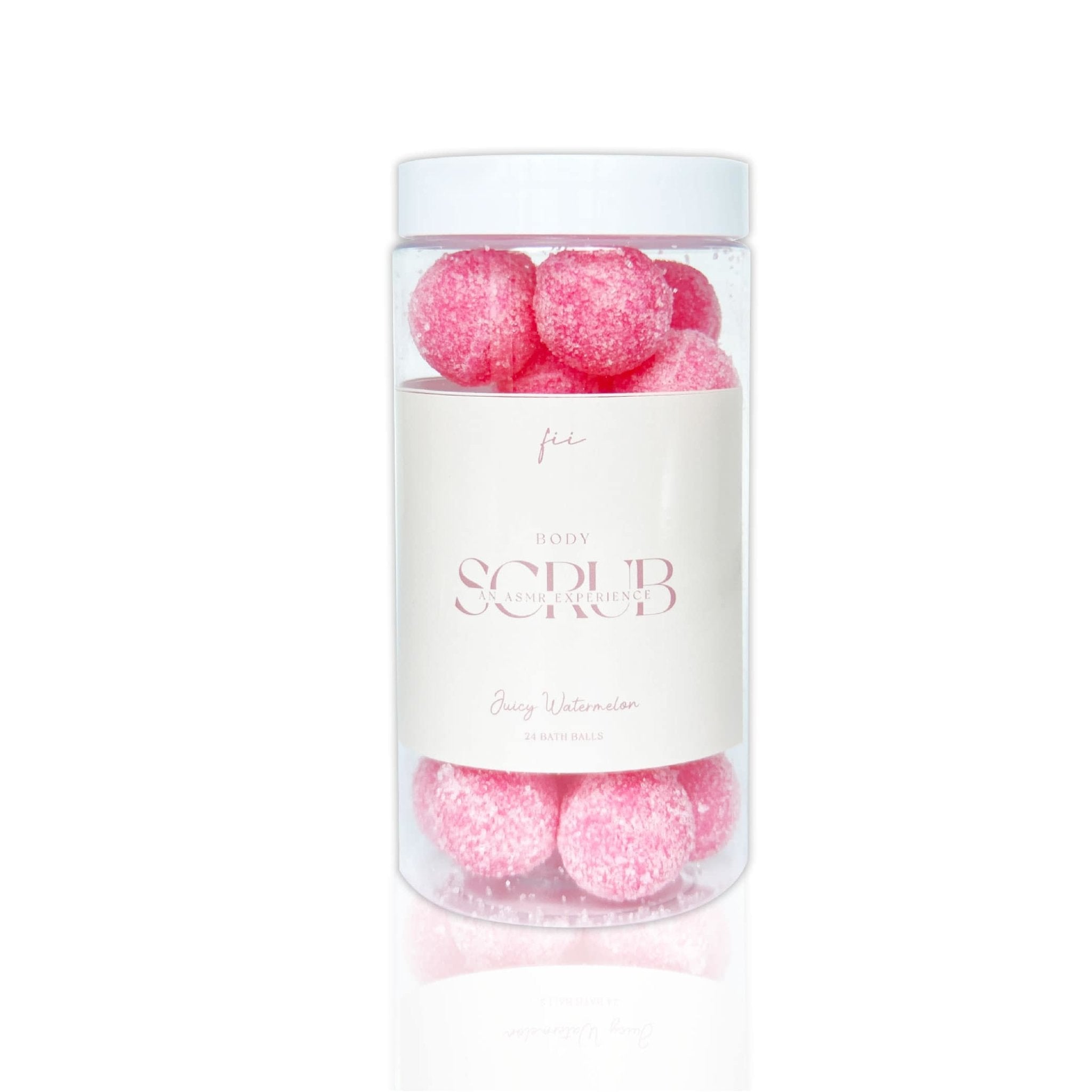 Juicy Watermelon Fii Body Scrub Balls (24pcs) - Fii Beauty product image