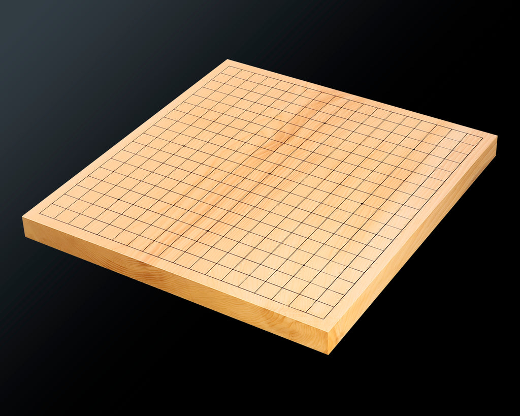 本桂碁盤五寸盤 木表 桐覆い付き 稀少価値絶大 - 囲碁