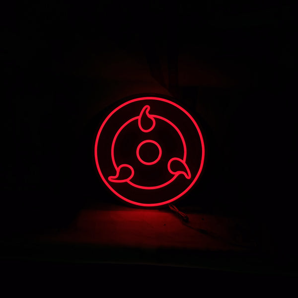 neon sharingan light