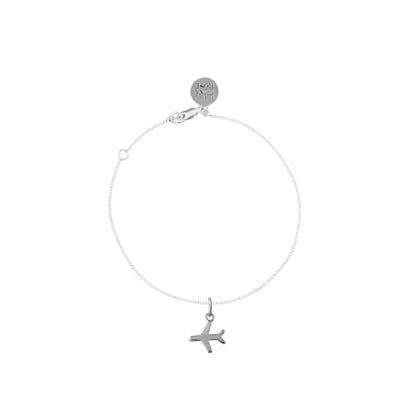 Gold Plane Necklace - Luna & Rose Sustainable Jewelry - Luna