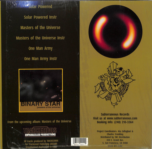 BINARY STAR MASTERS OF THE UNIVERSE レコード-