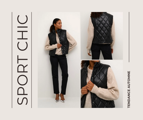 sport chic femmes, tendance automne