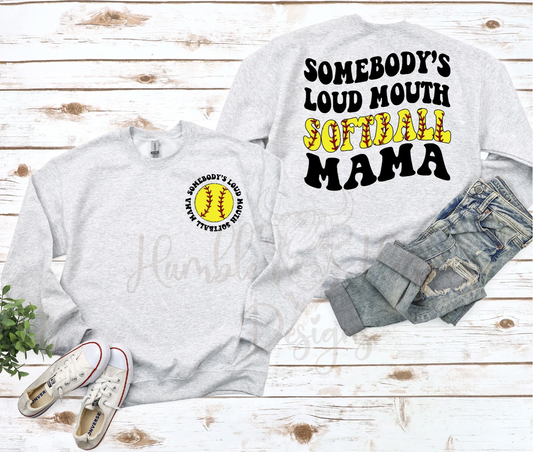 Somebody's Loud Mouth Baseball dad Shirt, Funny Baseball DAD Tee with  Melting Baseball, Funny Gift for Dad, Mothers Day Baseball Shirt Essential  T-Shirt for Sale by youandbest