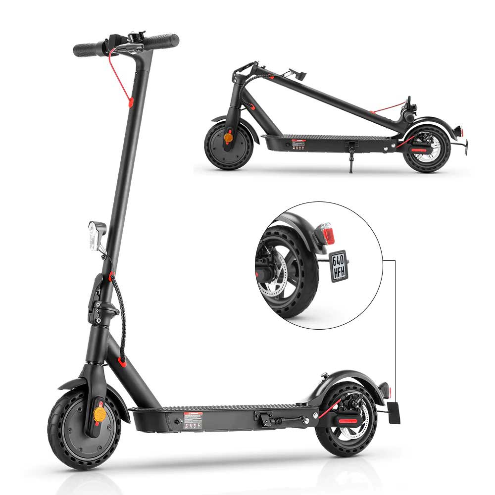 ABE E9 Adults Electric Scooter - 30KM IP54 8.5" Tyres 350W escooter - Electric Future EU