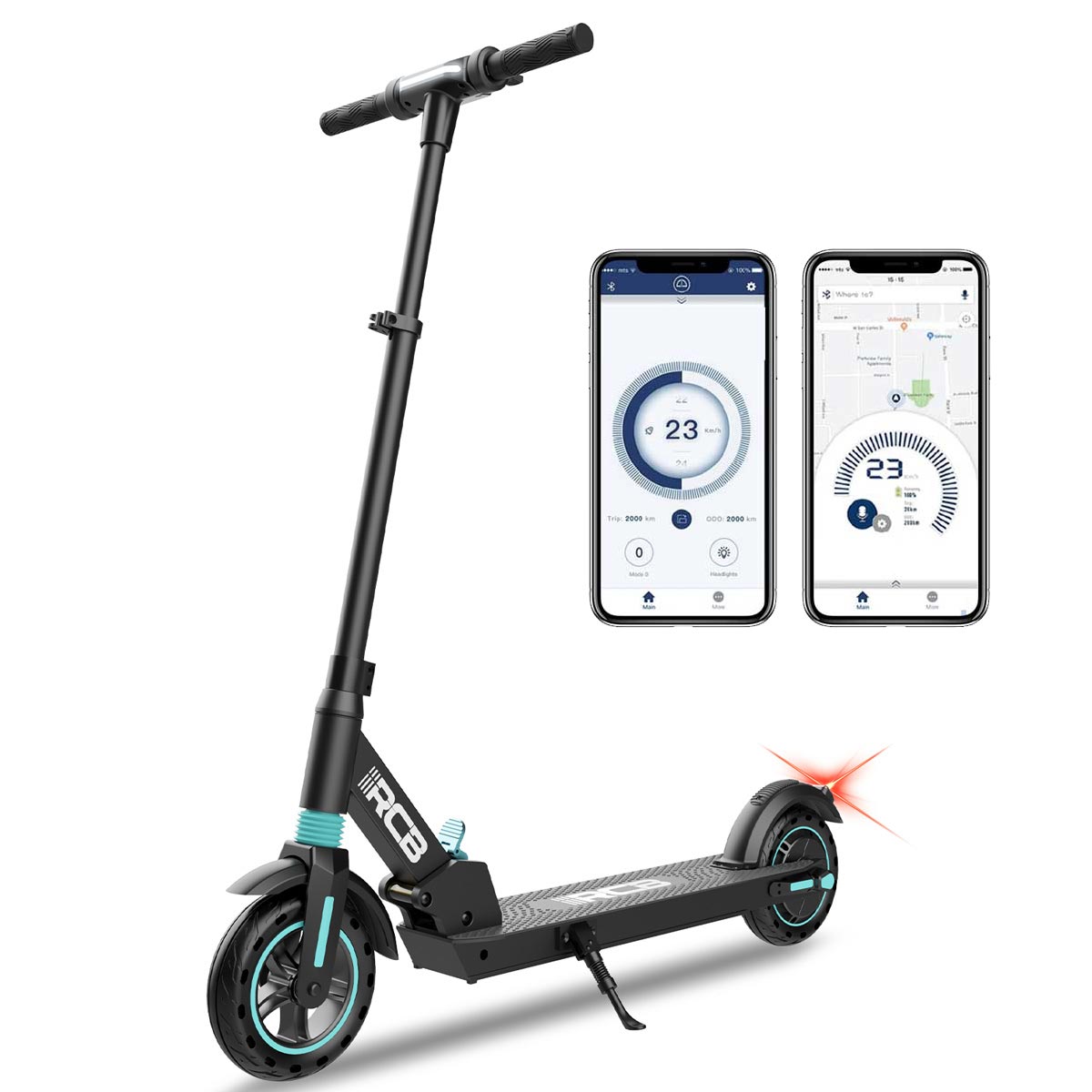 te binden fout lied AOVO PRO RCB Kids Electric Scooter - Adjustable Height, Max 20KM Range -  Electric Future EU
