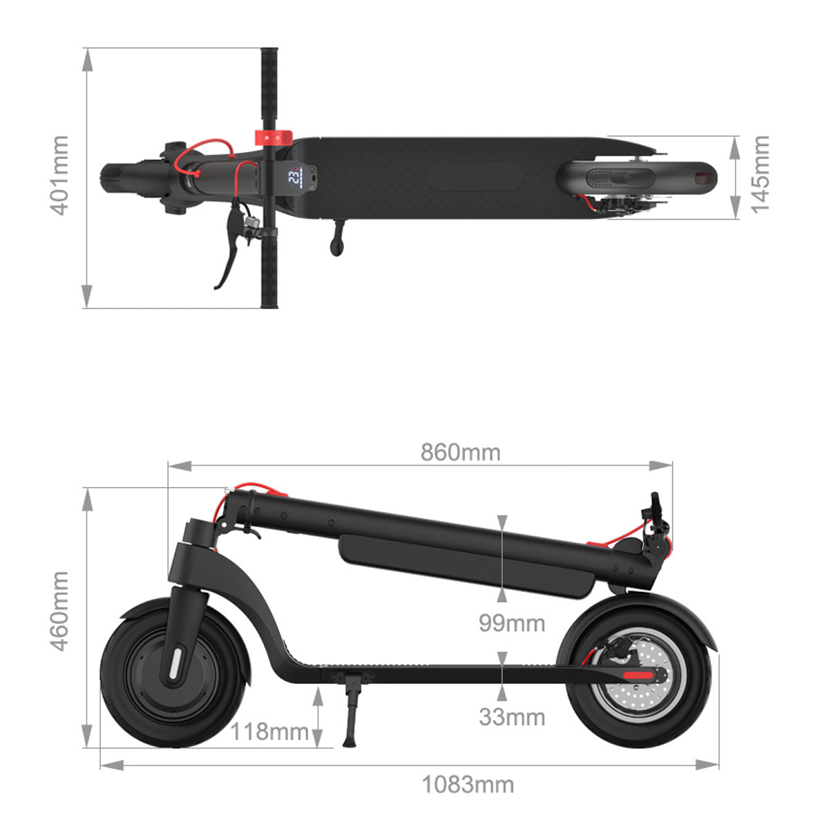 Xe đạp điện (Electric scooter): \