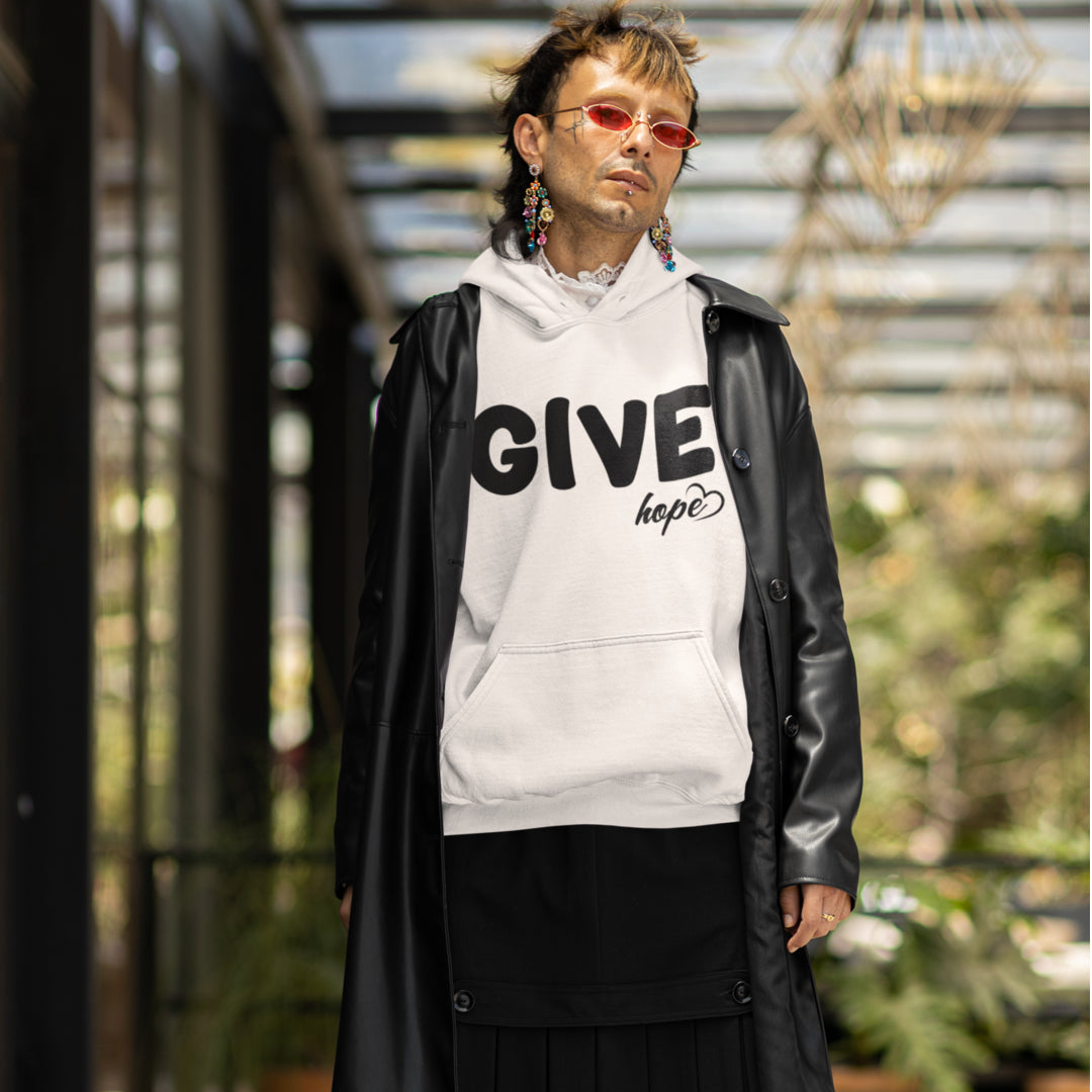 Cozy and Hope Cotton Blend Hoodie