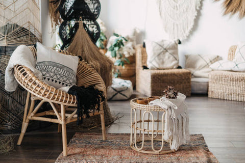 home woven or rattan