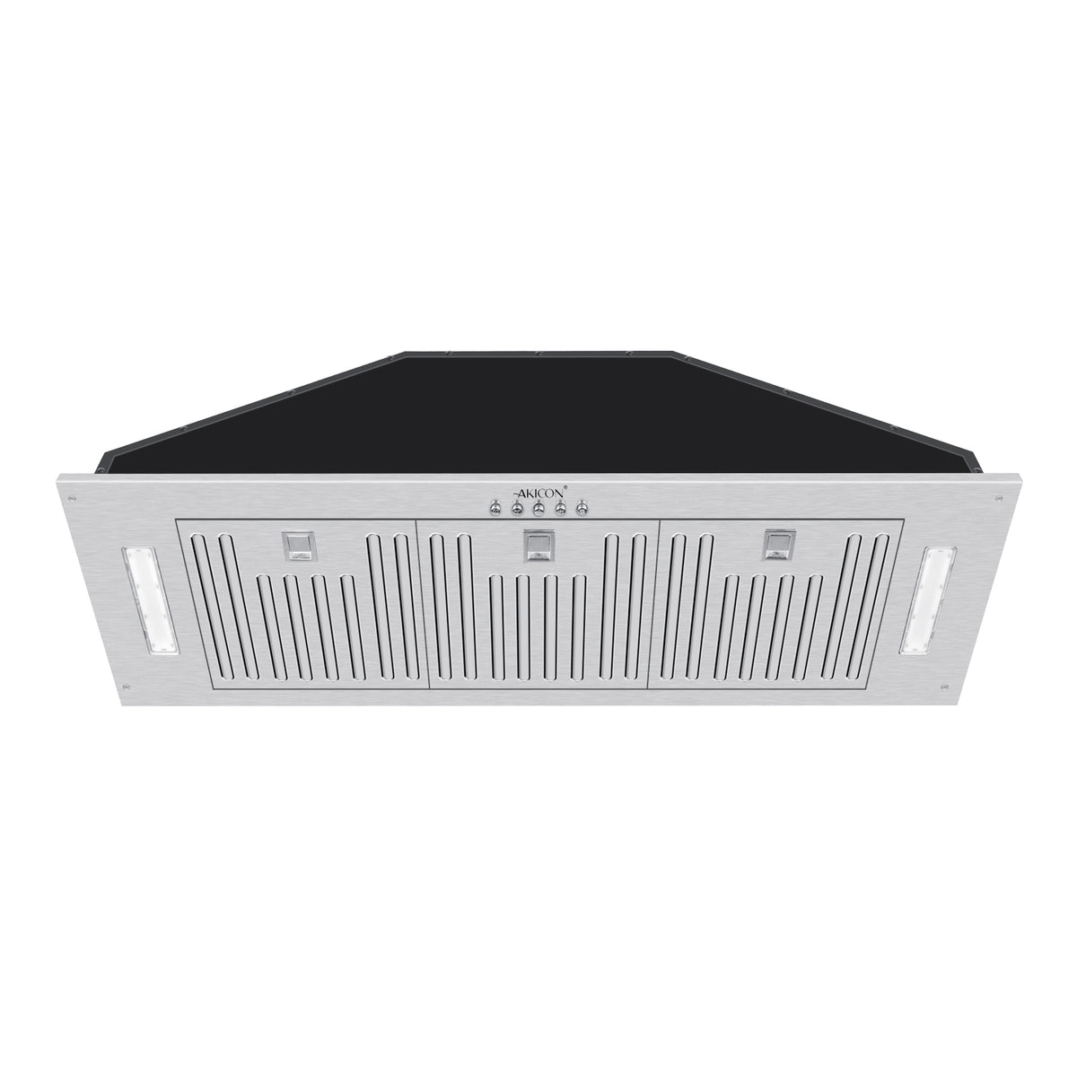 30 Inch Range Hood Insert, Ultra Quiet Stainless Steel 6 Ducted  Insert/Built-in Kitchen Vent Hood with 600 CFM Powerful Suction, Dimmable  LED Lights