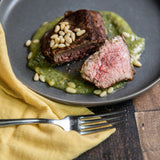 Filet with Pesto Butter