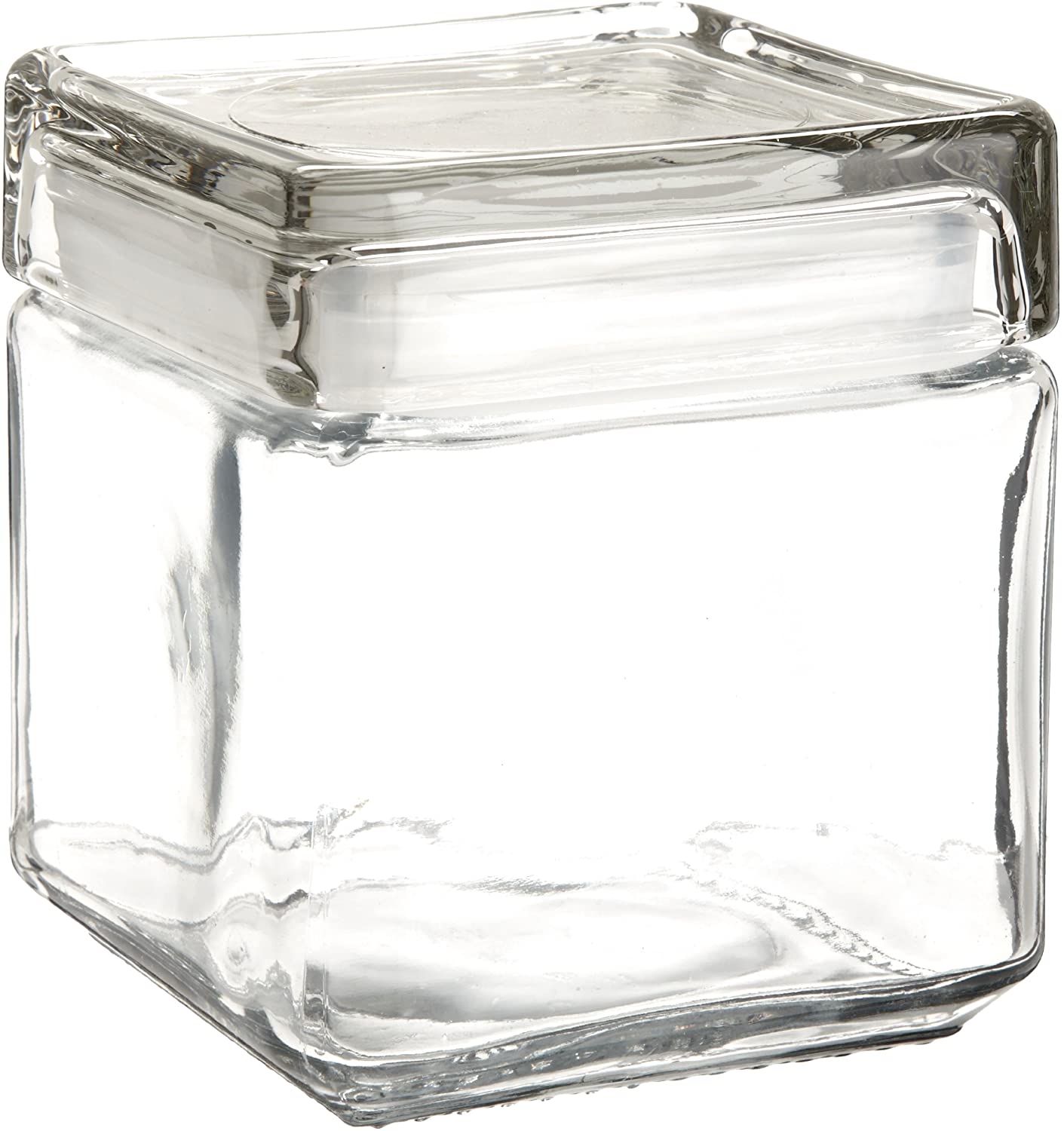 Anchor Hocking Stackable Square Jar