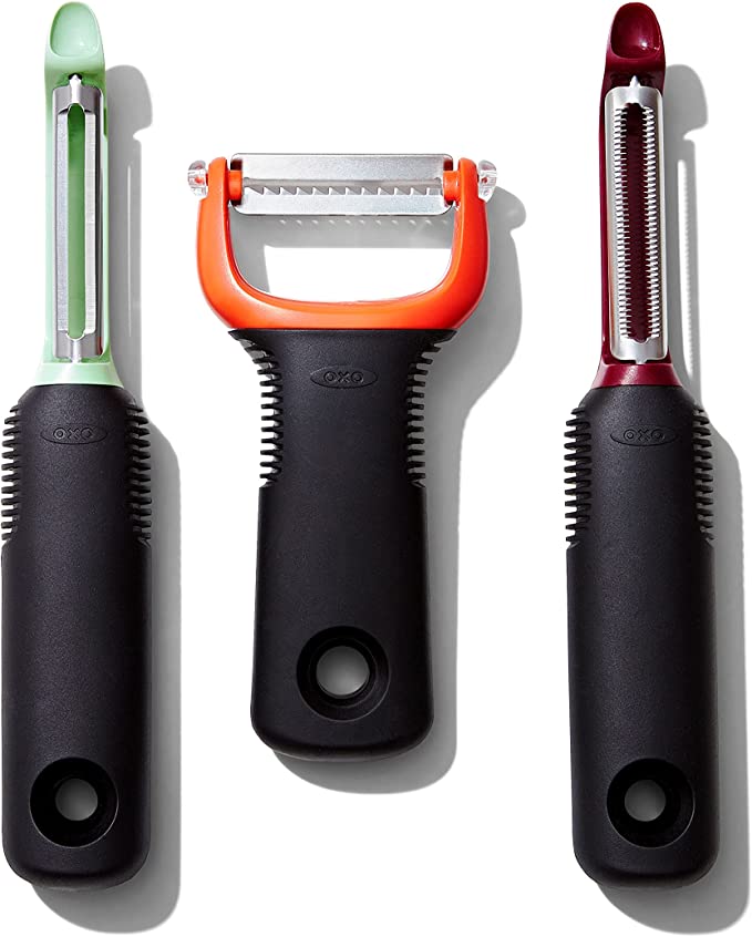 Stainless Steel 3 Piece Swivel Peeler Set