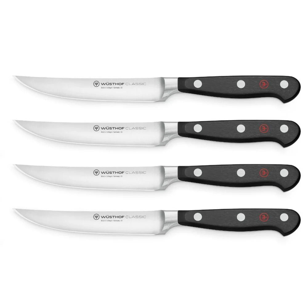 Wusthof Classic Color Steak Knife Set – Kiss the Cook