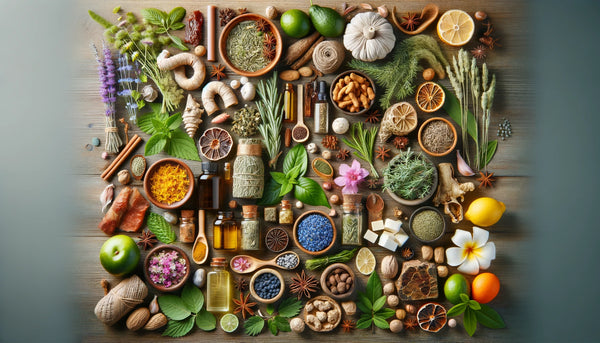 healing herbs and natural antiseptics for wound care