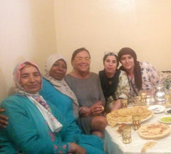 le donne marocchine che collaborano con Ninouche des Iles
