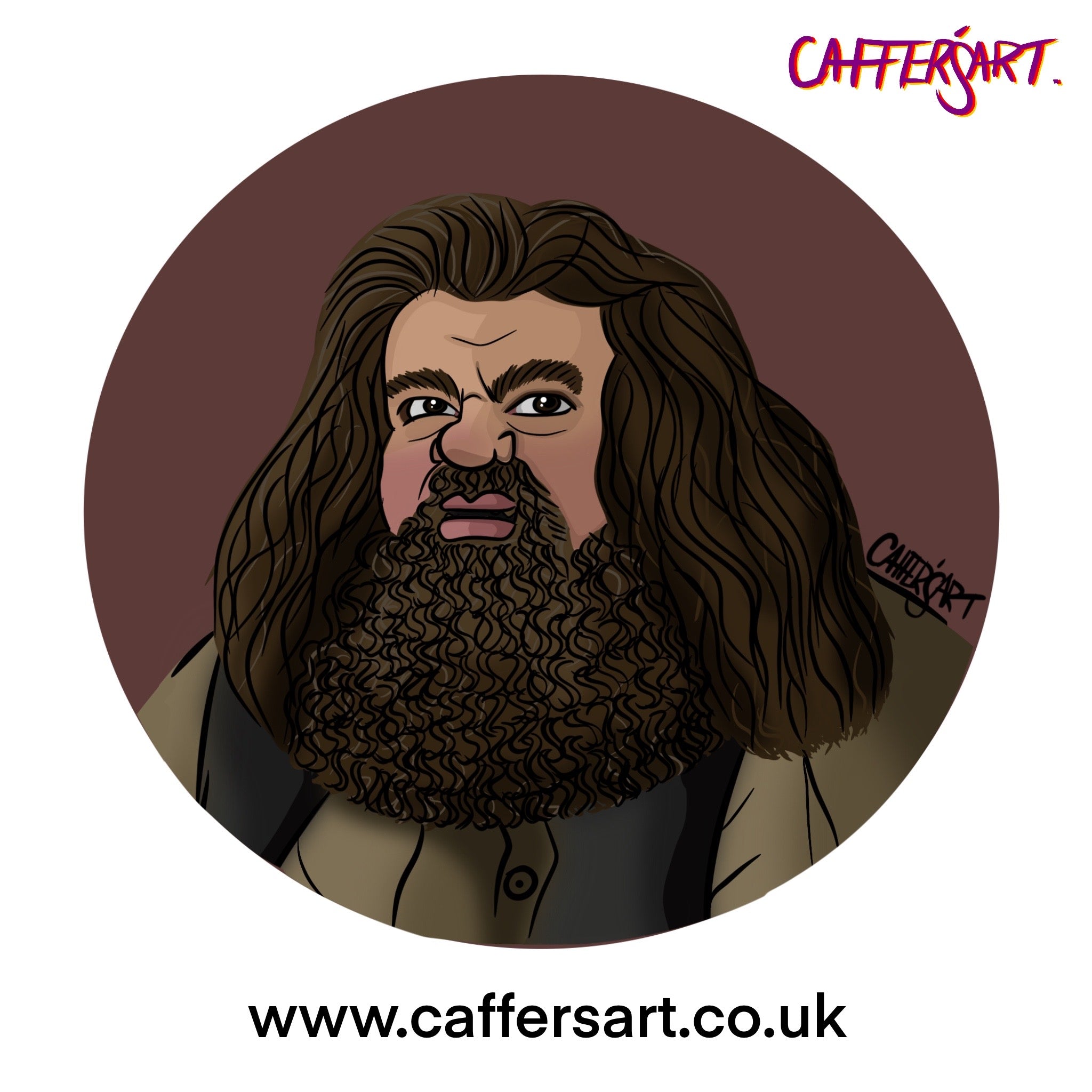 Hagrid Caricature
