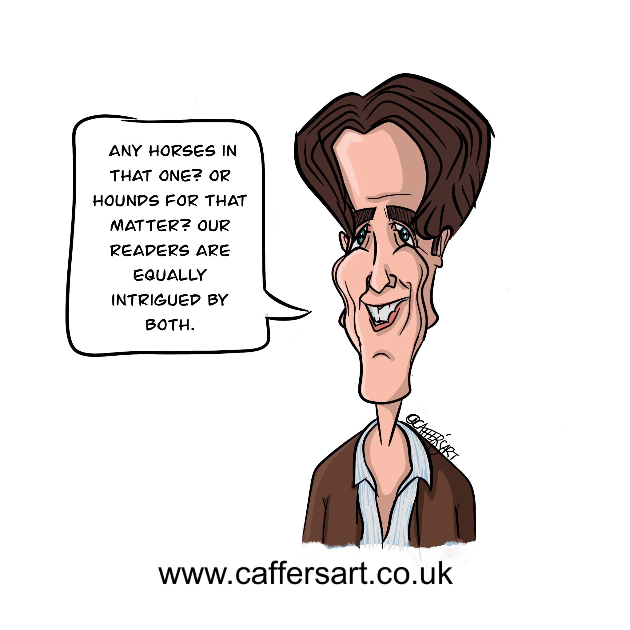 Hugh Grant Caricature