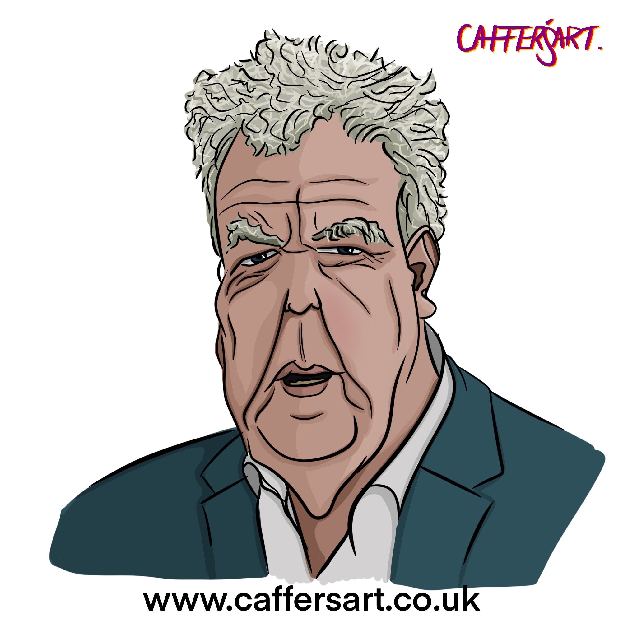 Jeremy Clarkson Caricature