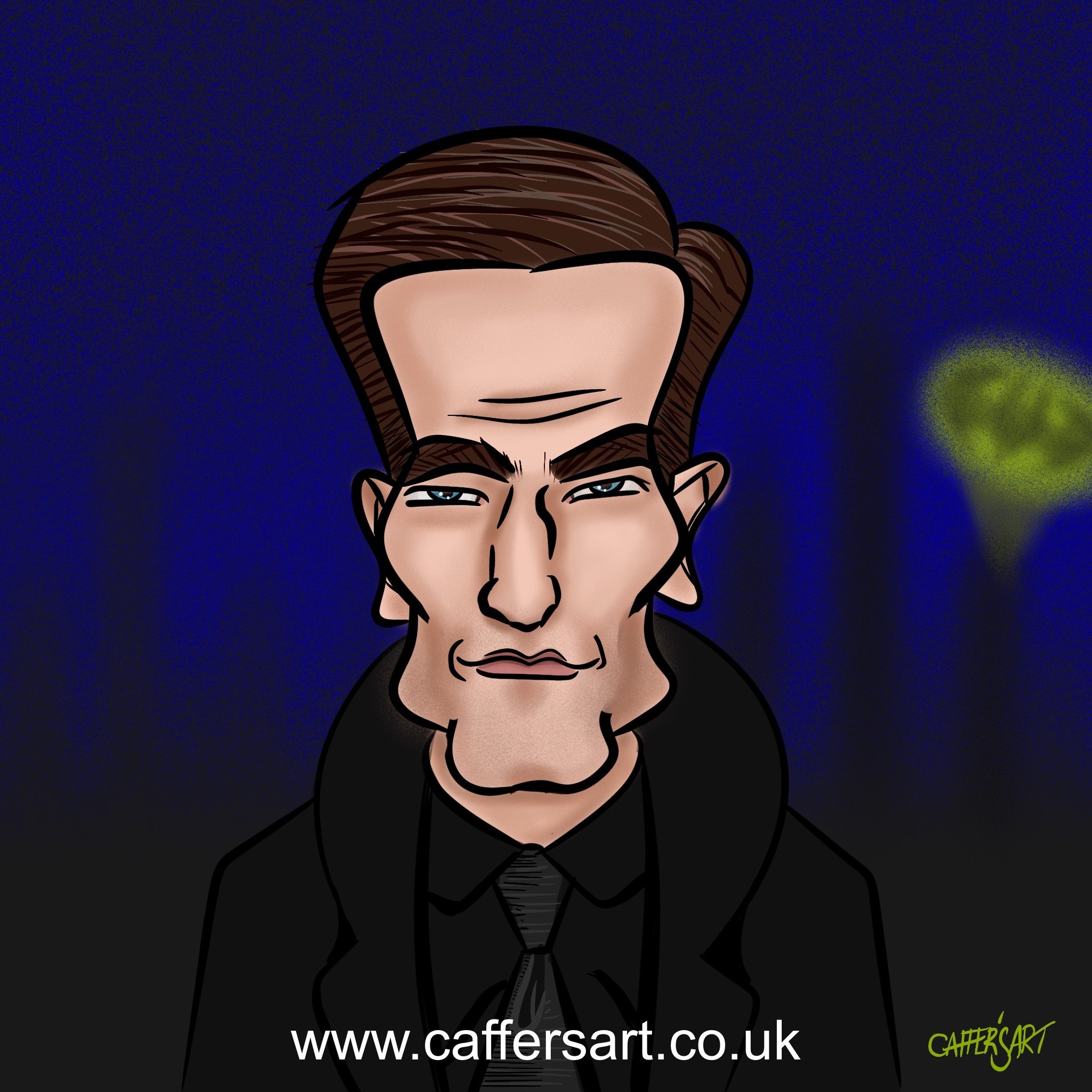 Robert Pattinson Caricature