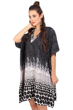 Load image into Gallery viewer, Kaftan Tunic Kimono Dress Ladies Top Dress by Shoptrend
