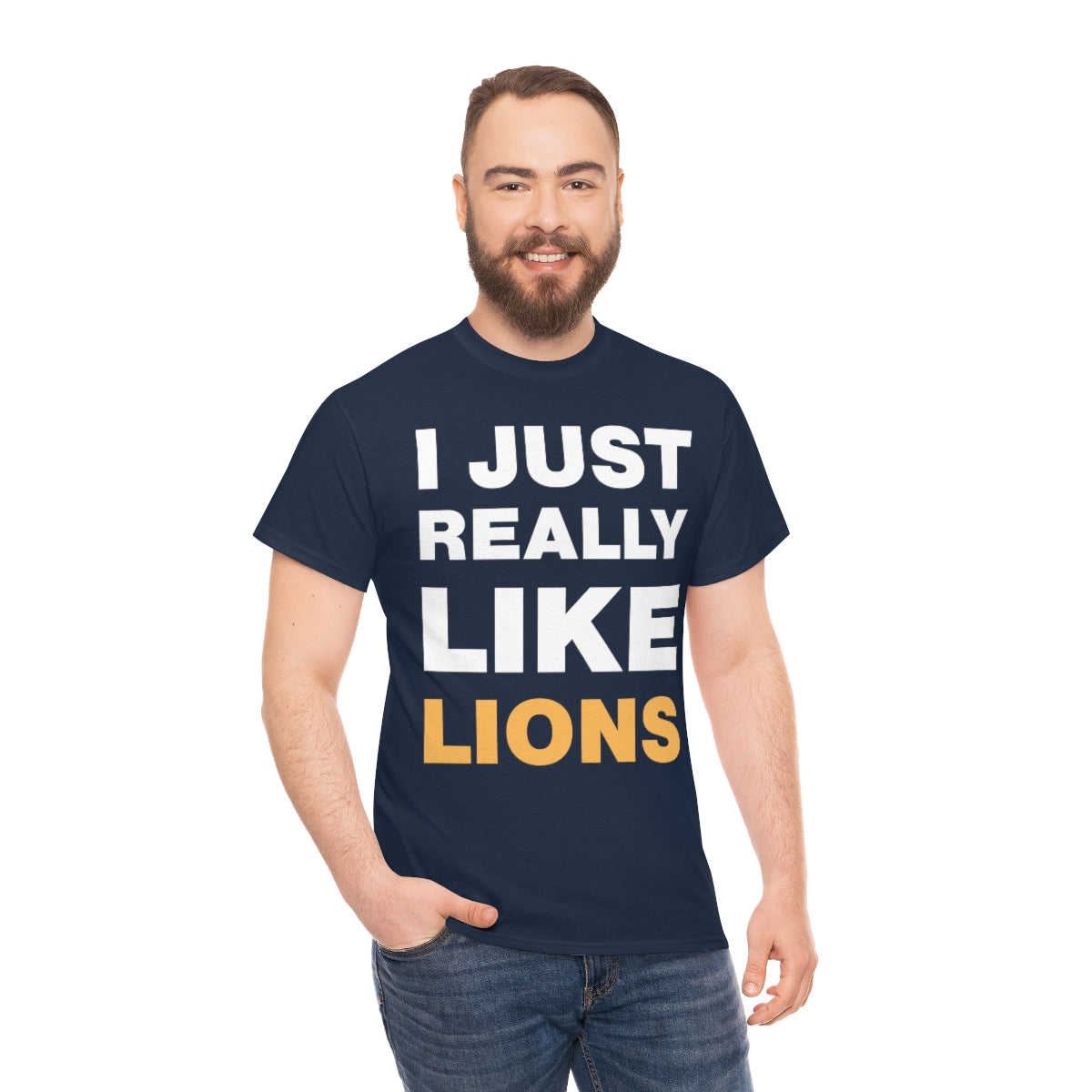 I Just Really Like Lions Ok Funny Lion Women's T-Shirt