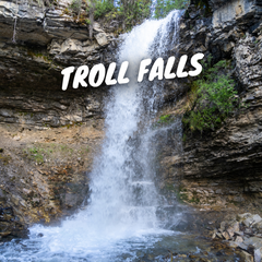 Troll Falls, Kananaskis, Alberta
