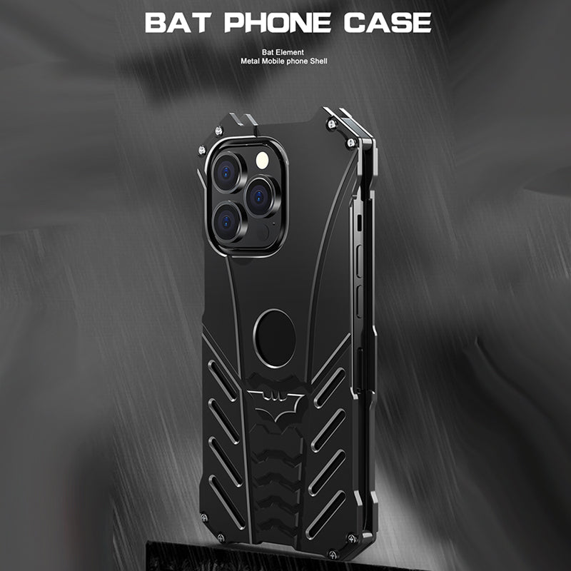 Batman Premium Luxury Metal Phone Case with Bat Stand for iPhone 14 –  Casecart India