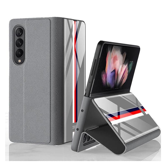 Galaxy Z Fold3 LV Pattern Glass Flip Case – Casecart India