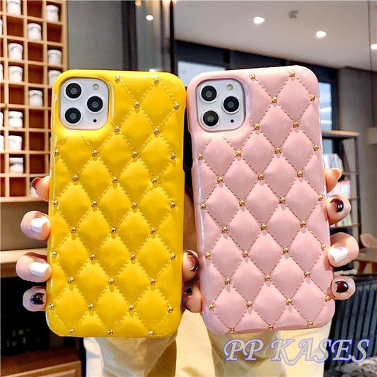 Soft LV Leather Back Case Cover For Iphone 13 – Casecart India