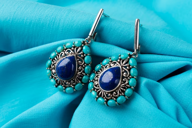 Sky Blue Stone Jewellery